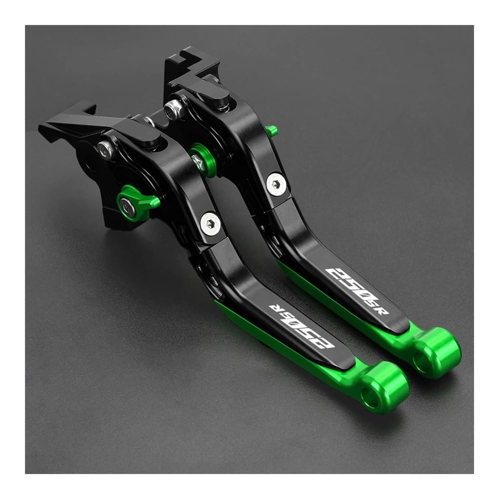 Gfjvcgjru Titanium Motorcycle Brake Clutch Levers Adjustable Folding Handlebar For Cf Moto 250Sr 250 Sr 2020 2021 2022 2023 Motorcycle Accessories Brake Clutch Levers
