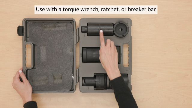 Amazon.com: GEARWRENCH 6 Pc. Spindle Nut Set - 41660D : Automotive