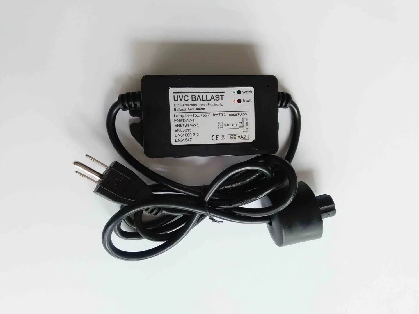 Filtro de agua UV 12 GPM, purificador de agua de 55 W, con 2 lamparas adicionales, filtro de agua UV para purificacion de toda la casa