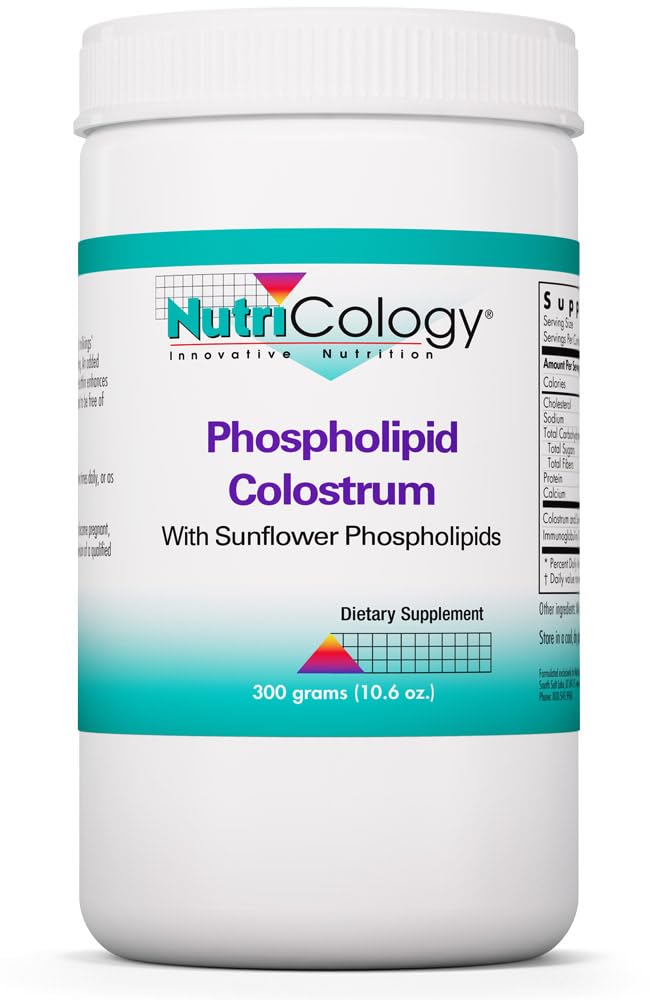 NutriCology Phospholipid Colostrum Powder, 60 Servings, 300 g