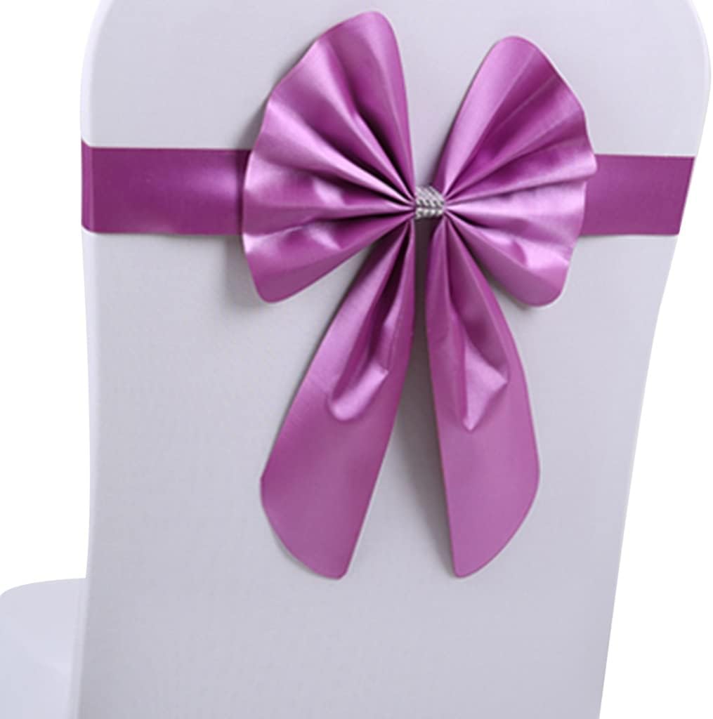 Chair Sashes 10-50Pcs Anniversary Big Bow Shape Chair ?Bows Exhibition Hall Reception Chair Decorated with Satin Ribbon Simple to Use (Color : F Size :20) (J *30)