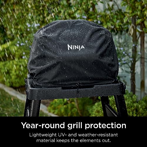 Ninja Woodfire XL Grill Cover for OG800/OG900, UV/Water Resistant, Black - image 2