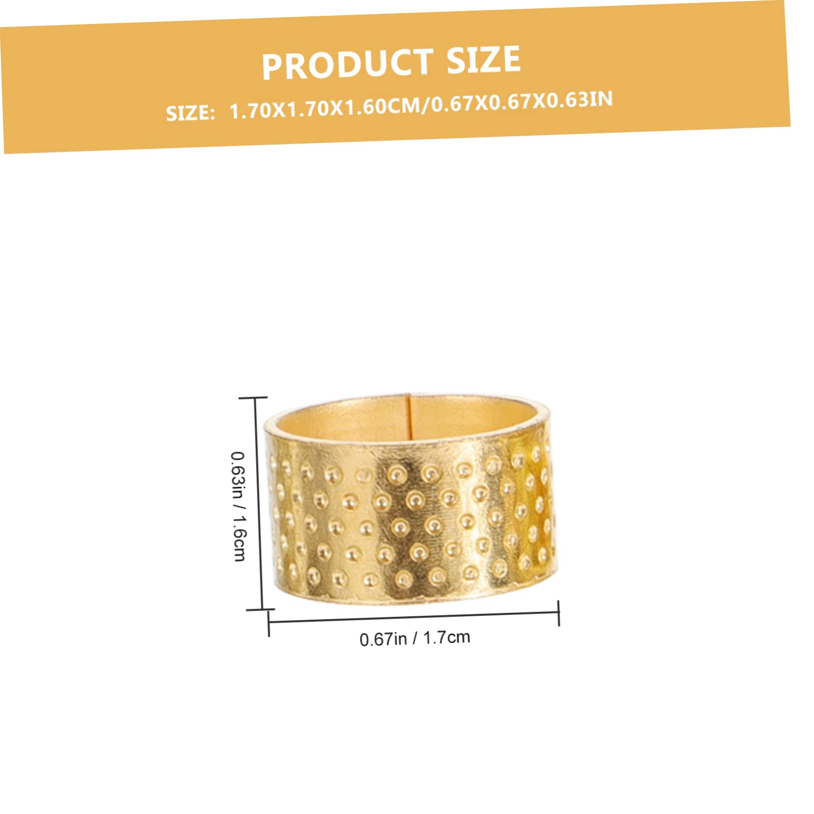 Beatifufu 12Pcs Sewing Thimbles Finger Protectors for DIY Sewing Crafting and Embroidery Multi Functional Thimbles to Prevent Finger Injuries