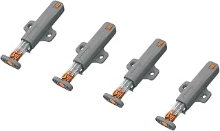 Heavy Type Cabinet Door Openers Quiet Auto Closing Mechanism Durability Hinge for Wardrobes Kitchen Bathroom