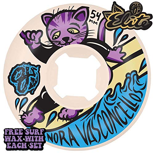 OJ Elite 101A Mini Combo Nora Surfs Up - Juego de 4 Ruedas para monopatín