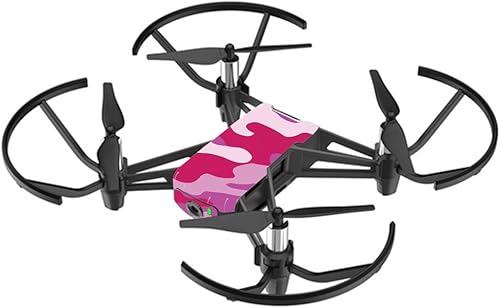 Miniatura 1 de MightySkins Skin compatible con DJI Ryze Tello Drone - Camo rosa  Funda protectora de vinilo duradera y única  Fácil de aplicar, quitar y cambiar de