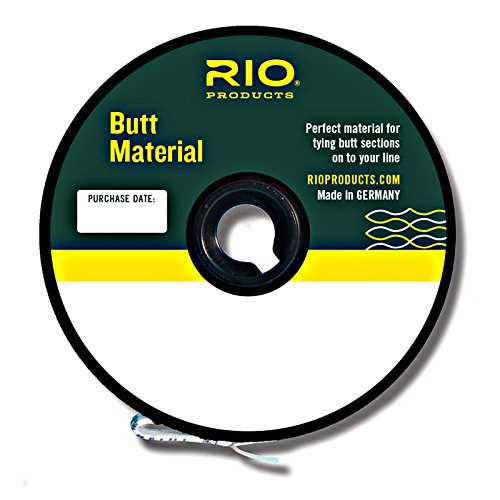 Rio Fly Fishing Butt Material 0.027  for 7 8 9WT 200Yds, Clear