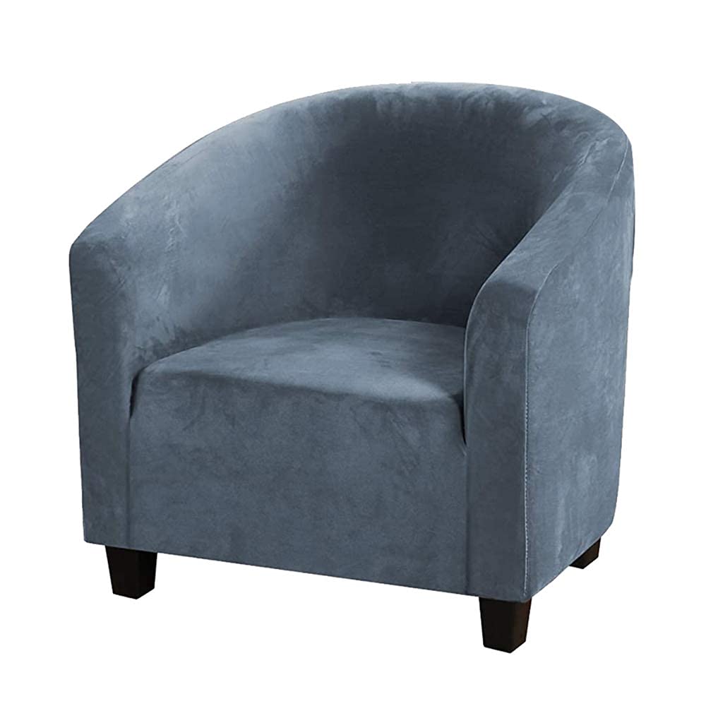 EURHOWING Velvet Tub Chair Slipcover