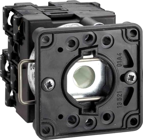 Commutateur rotatif 3 positions sans position 0, modèle compact 12A 1P