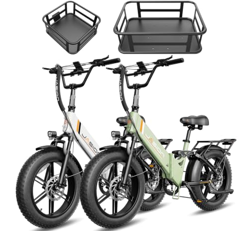 Image of Jasion X Hunter PRO /ST Electric Bike for Adults,1800 /1400W Peak 20''Fat Tire Foldable E Bikes,Folding Ebike Up to 80 /70 Miles Range 30 MPH,720 /624WH Removable Battery,Certified by UL2849