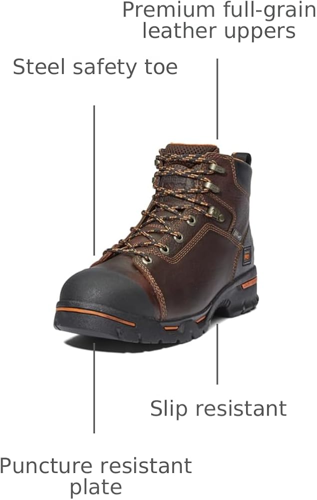 Amazon.com: Timberland PRO Men's Endurance 6 Inch Steel Safety Toe