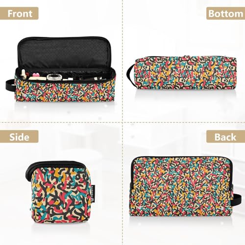 Bolsa de viaje moderna para herramientas de cabello con protector resistente al calor para planchas y rizadores, organizador portátil para accesorios de cuidado capilar miniatura 5