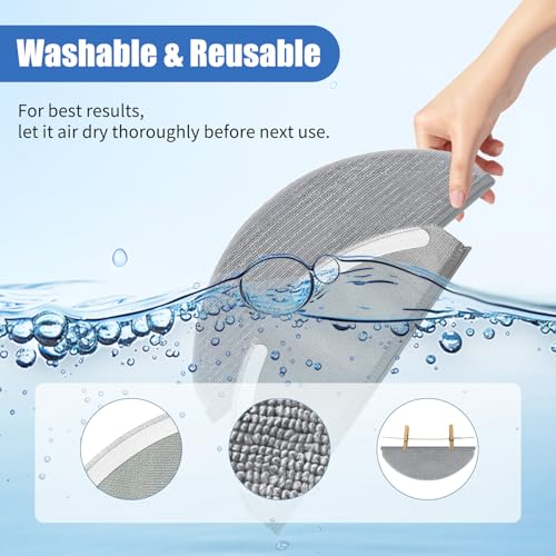 Image of 20Pcs X8 Replacement Parts for Eufy RoboVac X8 /X8 Hybrid - 2 Roller Brushes, 8 Side Brushes, 6 HEPA Filters, 2 Mop pads, 1 Cleaning Brush & 1 Screwdriver - Not for X8 Pro