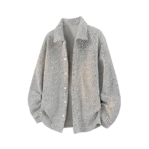 Manches lanternes homme : veste cardigan en laine d'agneau unie