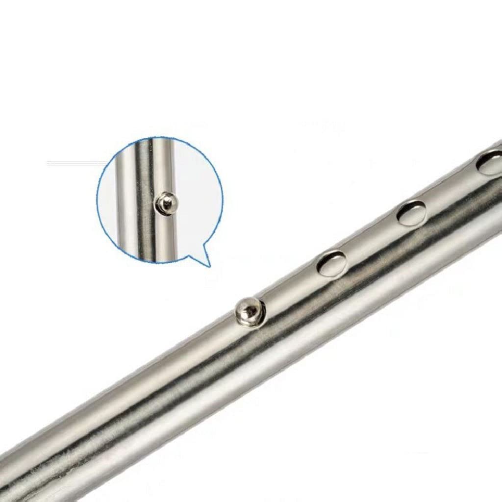 Bastón para caminar para hombre/mujer, muletas ajustables de acero inoxidable de 8 velocidades, muletas retráctiles portátiles para personas mayores, ayudas para la movilidad y la vida diaria Star of