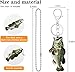 Mifoneix Fisherman Fishing Big Bass Creative 2d Flat Keychain Mother'S Day Gift Father's Day Gift