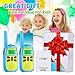 Walkie Talkie Niños, Batería Super Save, 7 Colores de Pantalla, 16 Canales...