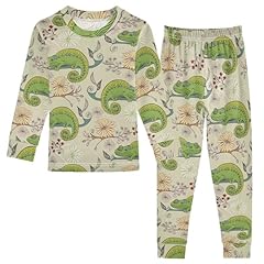 Cartoon Green Chameleon