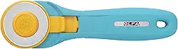 OLFA Quick-Change Rotary Cutter 45mm-Aqua -RTY-2/C