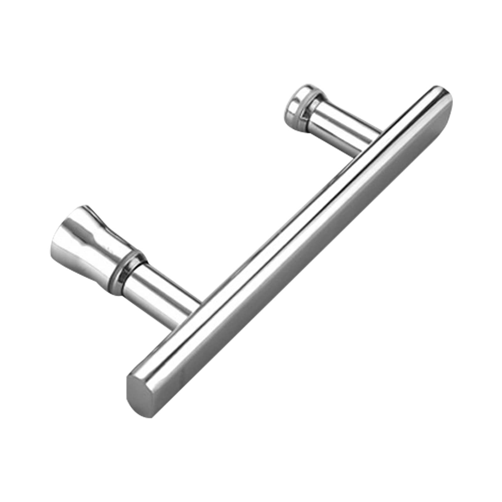 Wdsopk Stainless Steel Glass Door Push-Pull Handle Shower Door Handle Polish Chrome,Bathroom Glass Door Grab Bar Knob Towel Bar Stainless Steel,Single Side Door Grab Bar Push And Pul