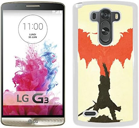 LG G3 Cases Designed With Dragon Age Inquisition Minimal Illustration Android Wallpaper White Case for LG G3