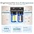 iSpring WGB21BM 2-Stage Whole House Water Filtration System, 10” x 4.5” Carbon Block and Iron & Manganese Reducing Filters, 1" Ports