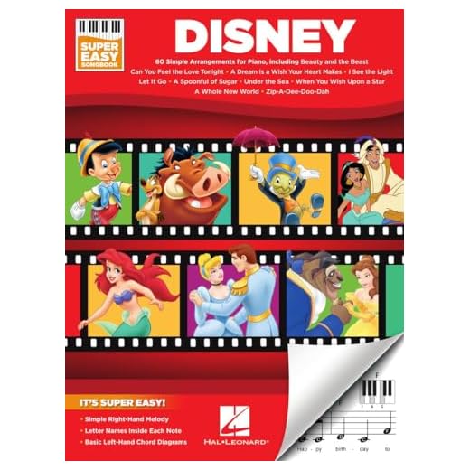 Disney: Super Easy Songbook - 60 Simple Arrangements for Piano