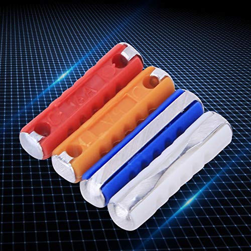 Kit surtido de fusibles cerámicos torpedo 100 piezas para auto, construcción de plástico y metal, rápido y fácil de usar miniatura 3