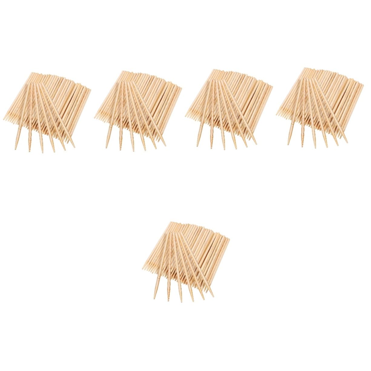 NUOBESTY Lot De 5 Outils Bâtons Papier À Gratter Stylets En Bois Pour Artistes 150 Pièces X 5
