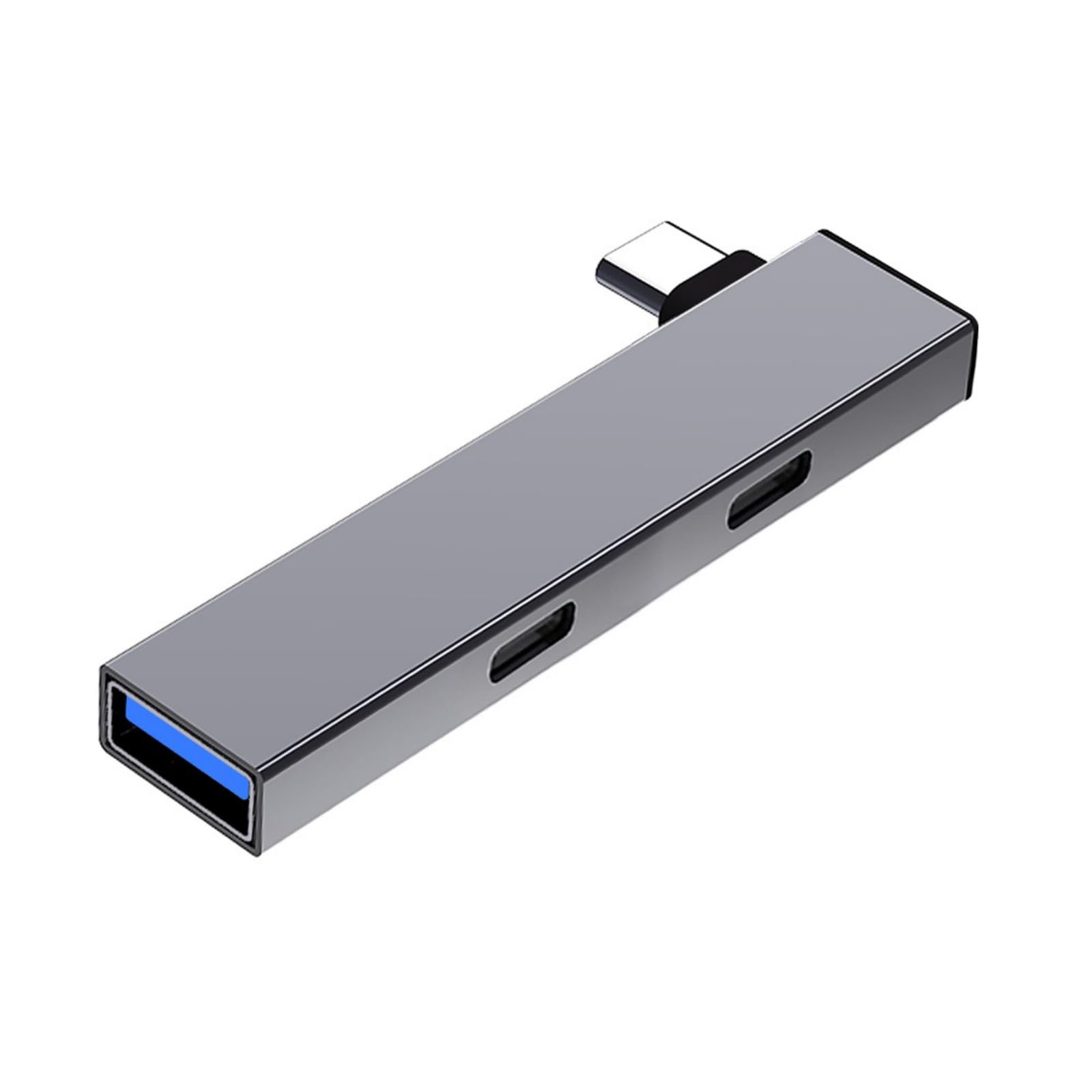 USB C Hubs Type C Converters with 2Type C and USB Port Adapter for Efficient Connectivity Plugs and