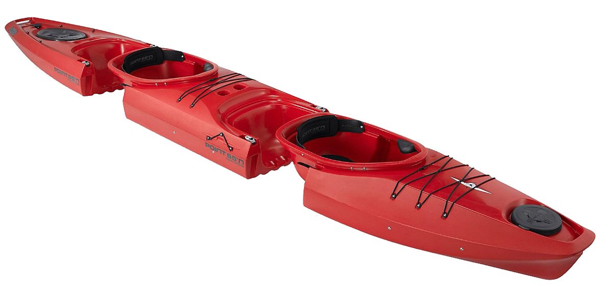 Martini Modular Kajak Kayak GTX Tandem Rot von Point65