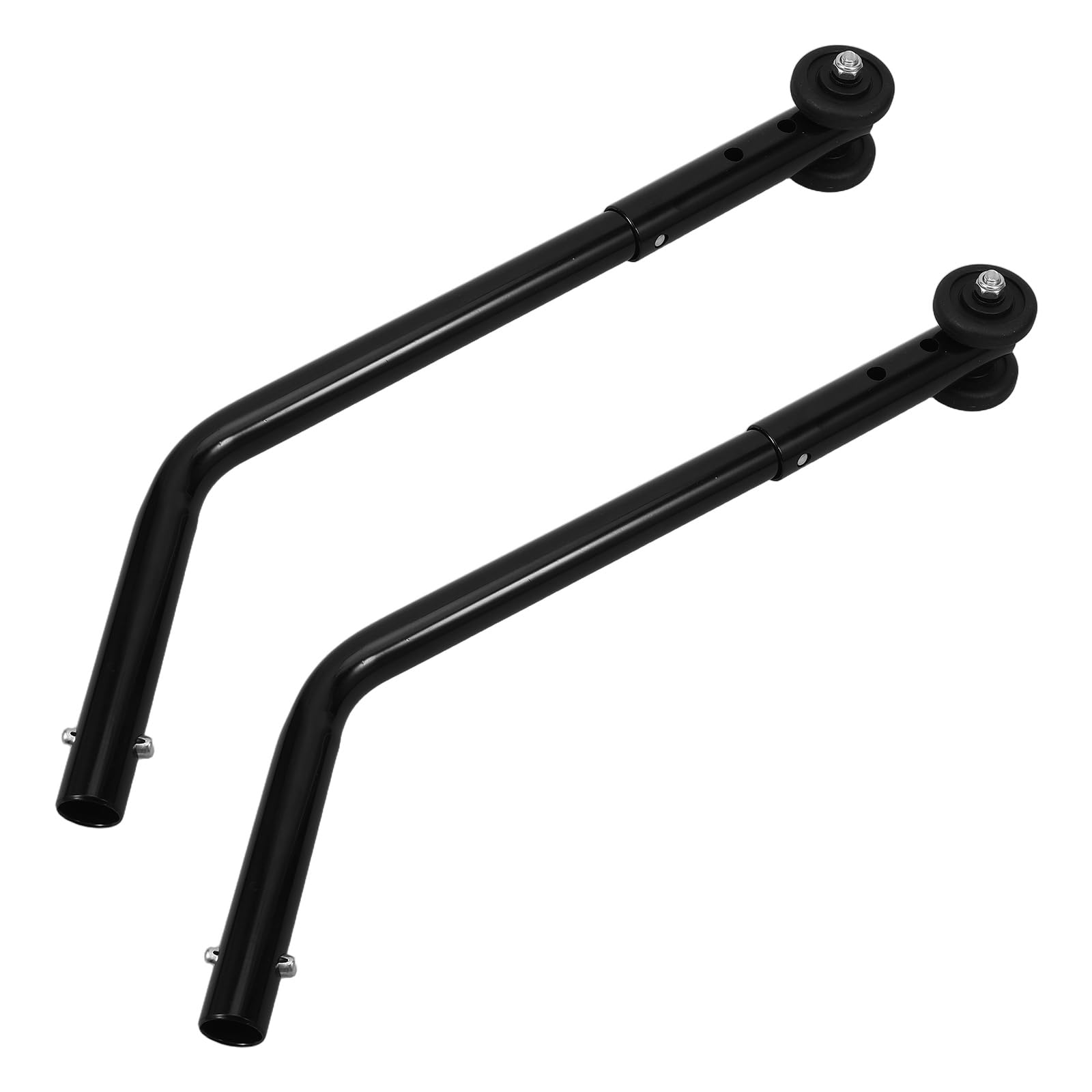 POPETPOP Ruedas Estabilizadoras Antivuelco Traseras para Silla de Ruedas 2 Unidades Accesorio de Seguridad para Personas Mayores y Discapacidad Soporte de Movilidad Portátil