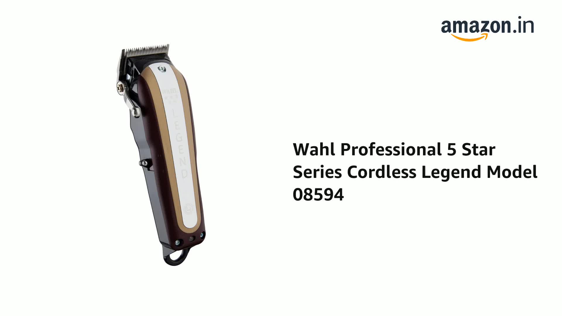 Wahl Professional Men 5 Star Series Cordless Legend Model 08594