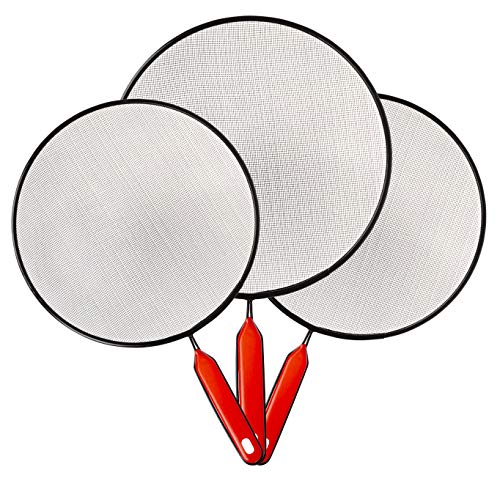 Frying Oil Catcher Stainless Steel Guard for Pan - Set of 3: 10