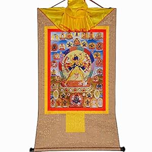 Gandhanra Kalacakra Vajrayogini Thangka Wandbehang
