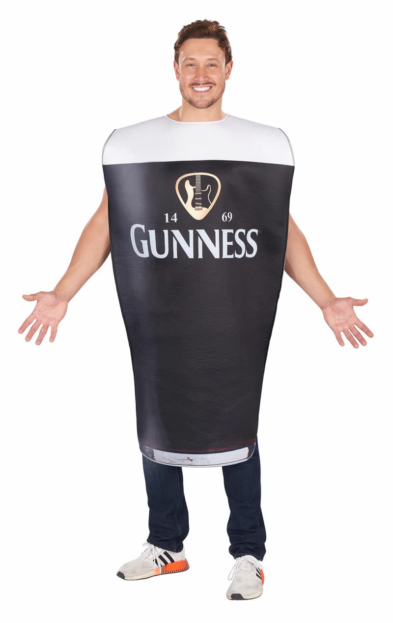 ORION COSTUMES Adult Unisex Pint of Draught Novelty Halloween Stag Do Carnival Fancy Dress Costume
