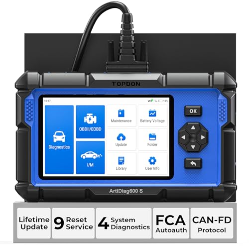 Topdon ARTIDIAG600S Obd2 Scanner Topdon Ad600S Scan Tool, Code Reader, Diagnostics Scanner For Abs/Srs/At/Engine thumb #7