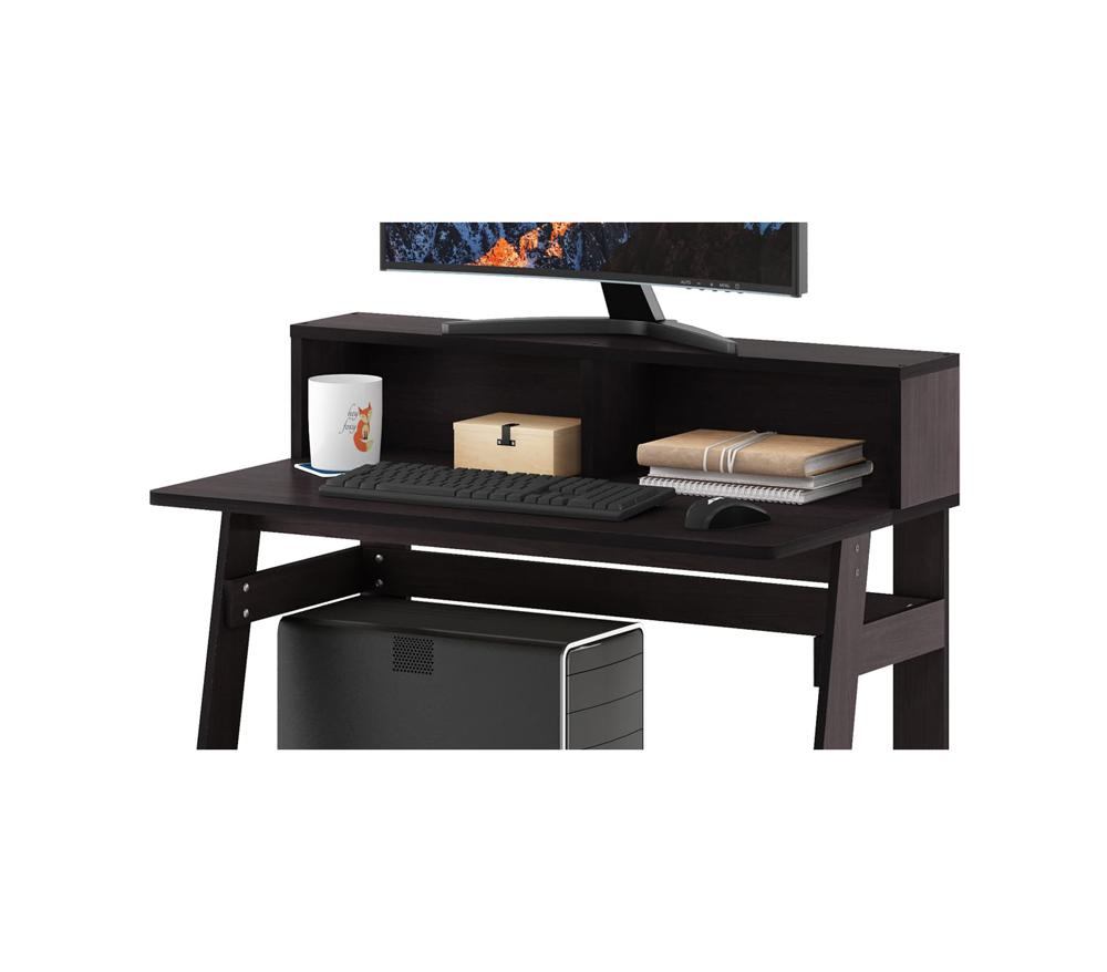 Amazon.com: Furinno Simplistic A Frame Computer Desk, Dark Walnut