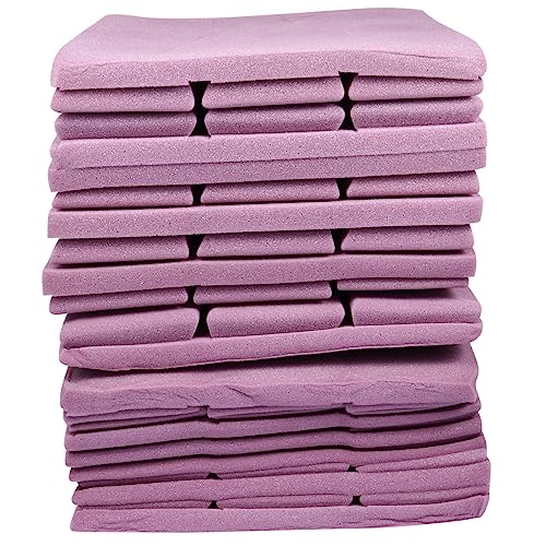 12 piezas de paneles de espuma acústica violeta para paredes y techos miniatura 1