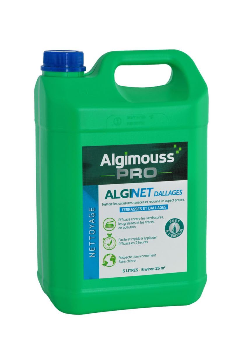 Algimoss – Limpiador de baldosas y terrazas ALGINET – 5 L