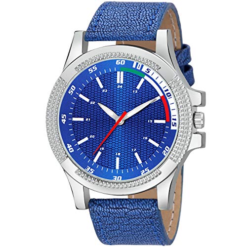Buy Niyati Nx Analogue Men's Watch (Blue Strap Blue dial) at Amazon.in