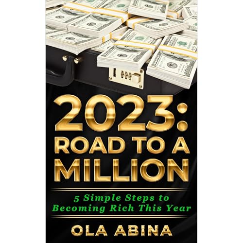 2023: ROAD TO A MILLION Audiolibro Por Ola Abina arte de portada