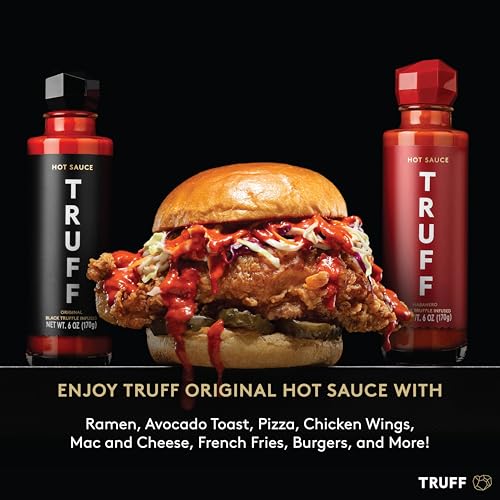 image for TRUFF Hot Sauce and Hotter Sauce 2-Pack Bundle, Gourmet Hot Sauce Set,
