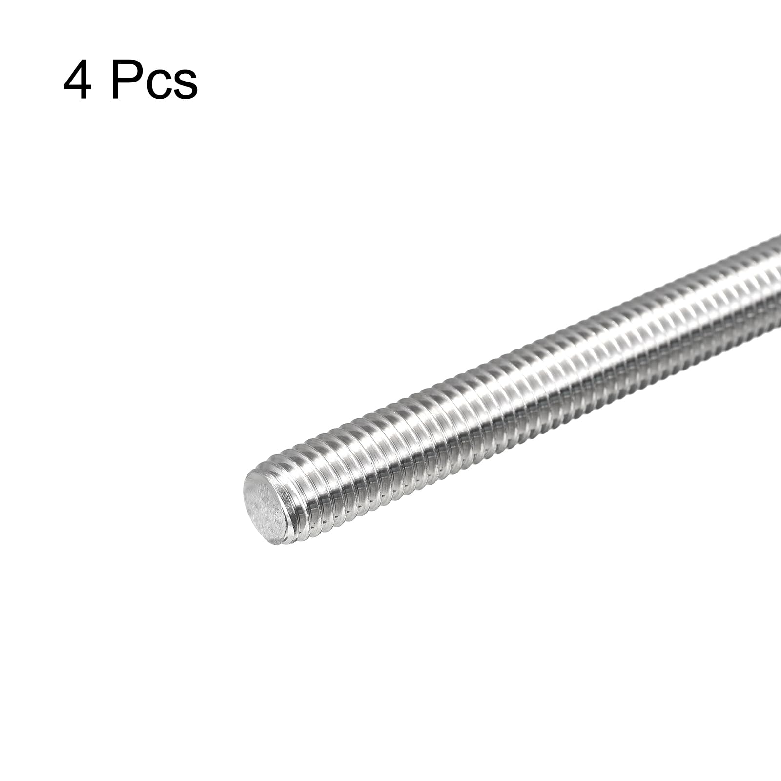 Snapklik.com : Fully Threaded Rod M10 X 100mm 1.5mm Thread Pitch 304 ...