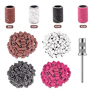 Luckaide 100 Stück Schleifhülsen Set