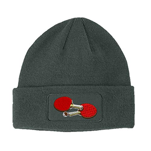 Opiniones de Ropa de Ping pong para Mujer para comprar hoy. 46 Gorro de ping pong deportivo con bordado B para hombres y mujeres, Gris oscuro, One Size