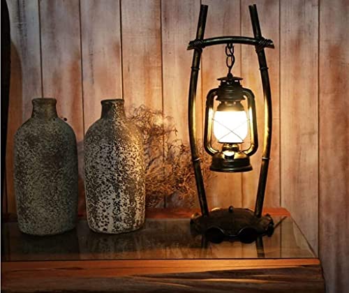 Lampe rétro vintage en fer style kérosène pour créer une ambiance chaleureuse dans votre chambre