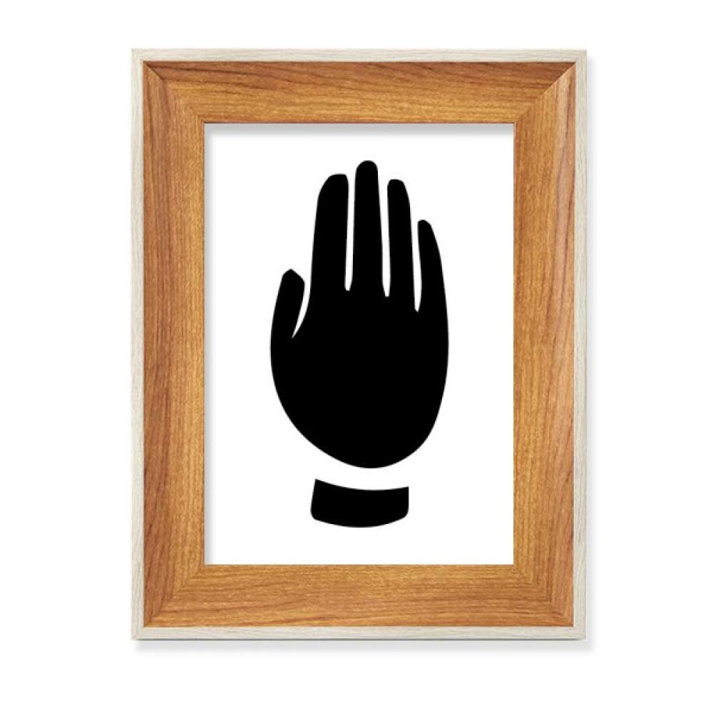 Cadre de photo en bois de bureau noir pour affichage de tableau d'art