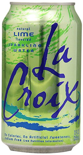 Image of La Croix Sparkling Water, Lime, 12 Fl Oz (pack of 12)