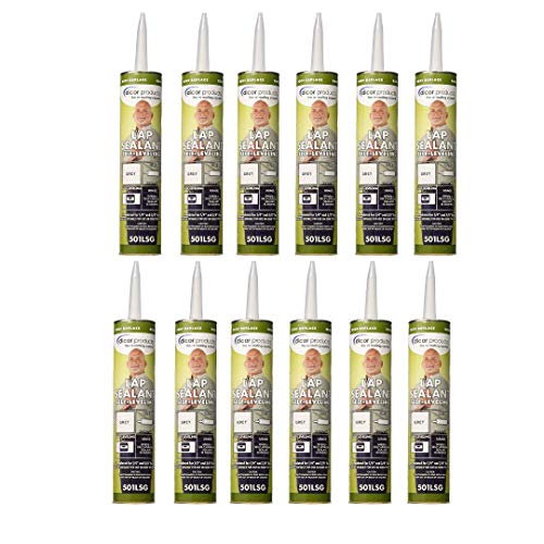 Dicor 501LSG-1 Grey Lap Sealant - 10.3 Ounces (12 Pack)